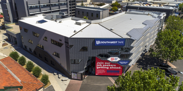 South West TAFE aerial image
