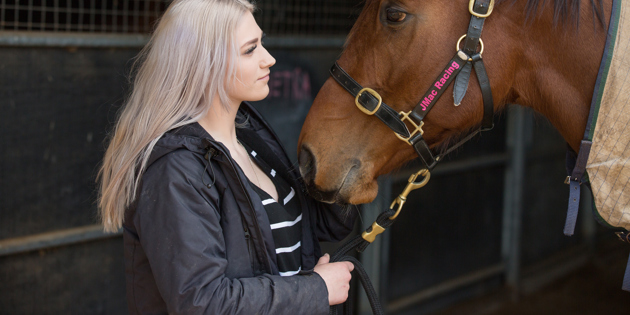 Cody Canham with horse