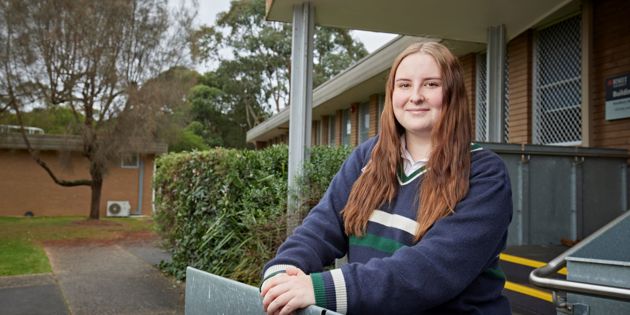 Milly Wright studied an Early Childhood Education and Care VET DSS course at South West TAFE.