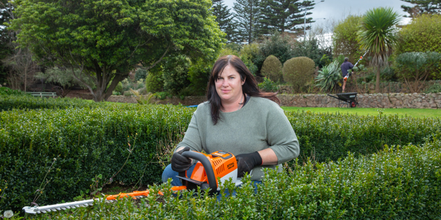 SWTAFE horticulture student Kim
