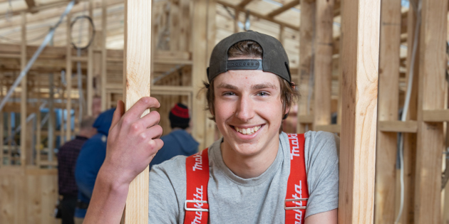 SWTAFE building and construction apprentice Dominic