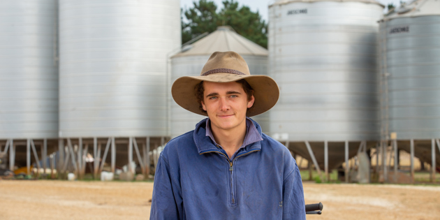 Noah's traineeship grows his passion for agriculture