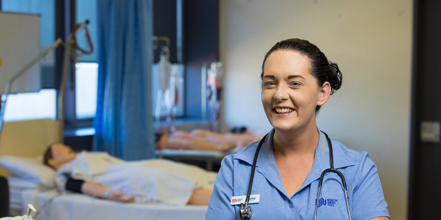 Caitlin follows her dream of a career in nursing