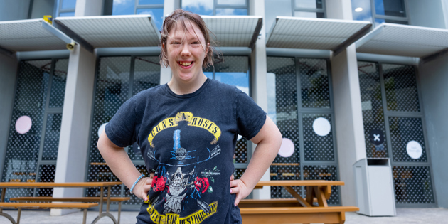Jessika develops independence during course
