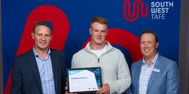 SWTAFE awards night, Carpentry apprentice wins top award