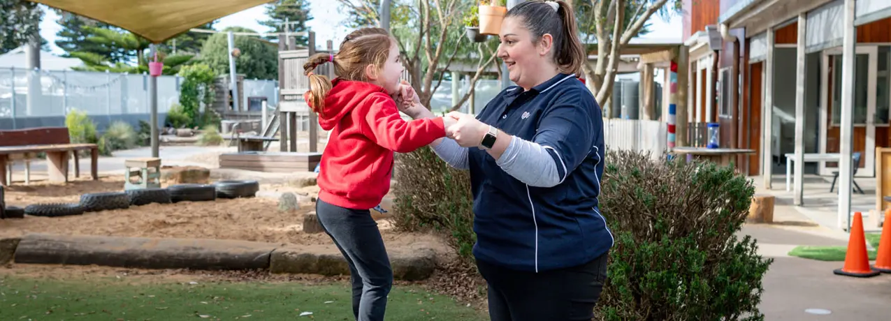 Emily Jackson studied the Certificate III Early Childhood Education and Care at South West TAFE.