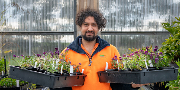 Ozzie Colley studied Certificate III in Parks and Gardens at South West TAFE.