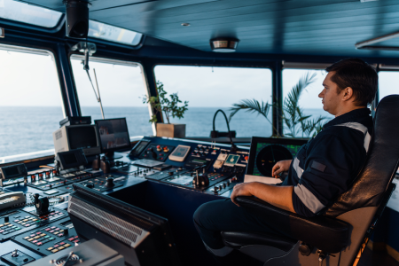 Skipper of a boat