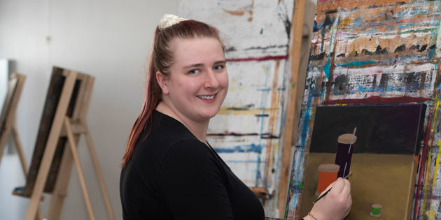 Liv Rees is determined to create a career in the creative arts industry.